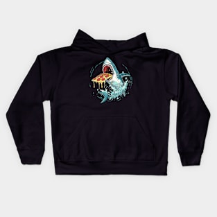 Shark Habitat Harmony Kids Hoodie